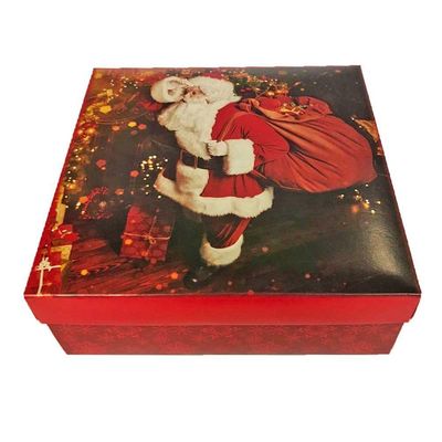 Caixa De Presente Natal - 25cm X 8cm