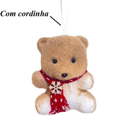Urso De Natal Enfeite De Espuma