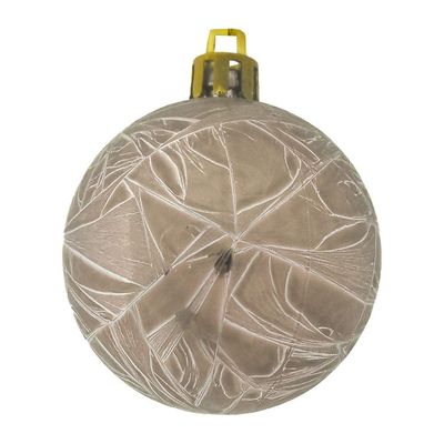 Bola De Natal Rose Gold Kit Misto 5cm - 20 Unidades