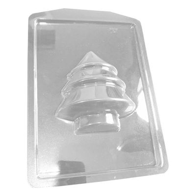 Forma De Silicone árvore De Natal - 11cm X 9cm
