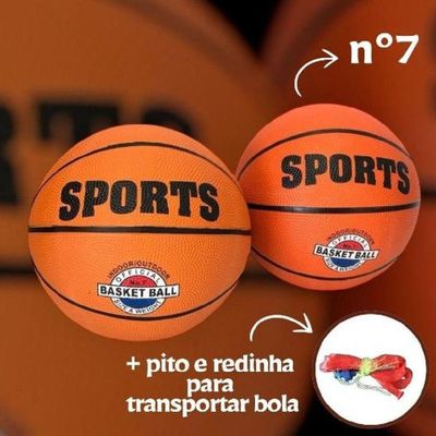 Bola De Basquete Nº 7 Oficial – Ideal Para Treinos, Jogos, Escolas E Quadra Esportiva!