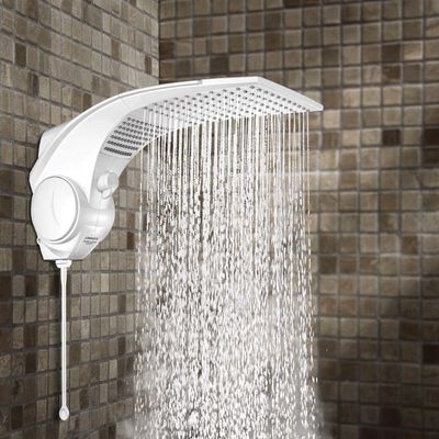 Chuveiro Eletrônico Duo Shower Quadra 7500W Branco Lorenzetti 220V
