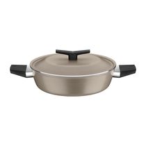 Arrozeira Tramontina Spezia Indução Alumínio Antiaderente Starflon Excellent Areia 24 Cm Tramontina