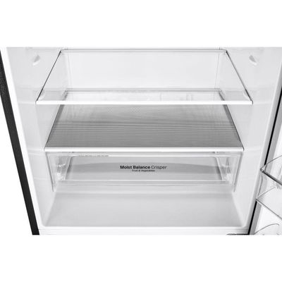 Geladeira Smart LG Frost Free Inverter 451L Inverse Black Inox GC-B569NQL 127V
