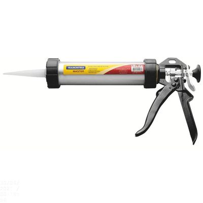 Pistola Aplicadora De Silicone 300 Ml Tramontina Com Tubo Em Alumínio Tramontina
