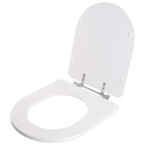 Assento Sanitário Poliéster Duomo Plus Branco Para Vaso Deca 6lpf