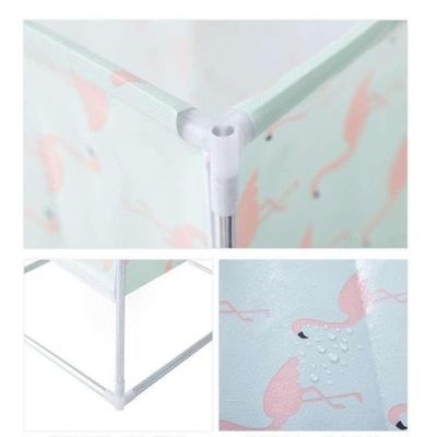 Cesto Multiuso Inox Organizador Roupas Roupeiro Desmontável