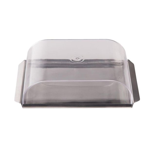 Mantegueira Inox Porta Manteiga Transparente Essence