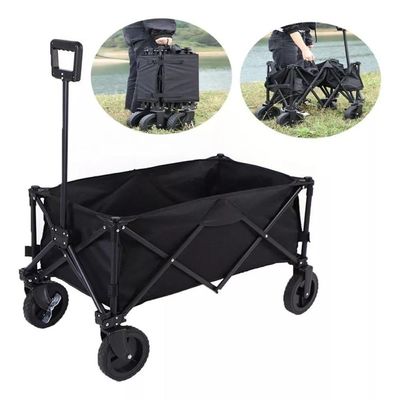 Carrinho Articulado Impermeável Dobrável 100kg Camping Praia