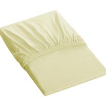 Lençol Tecebem Casal Malha C/ Elástico Liso 138mx188mx30cm Baunilha