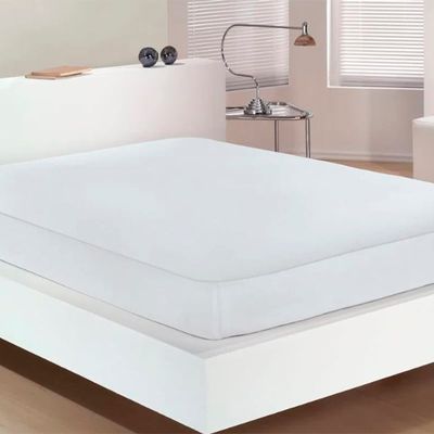 Protetor Colchão Buettner Queen Malha Impermeável 1,60mx2,00mx40cm Branco