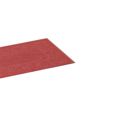 Toalha de Piso 230g Arabesco Jacquard Gaia 45cm x 75cm LMPeter Terracota
