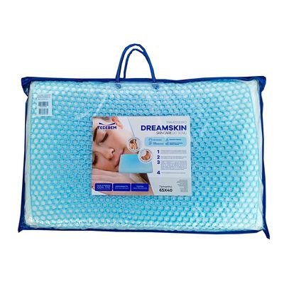 Travesseiro Tecebem Dreamskin Viscoleástico Skincare Do Sono 0.40x0.65m Branco