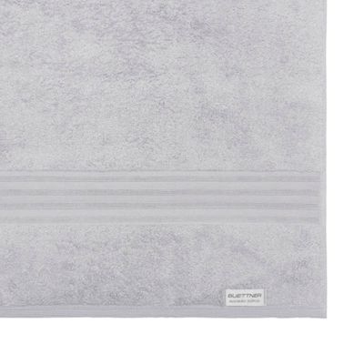 Toalha Social Buettner Platine Algodão Egípcio Color 30x50cm Prata