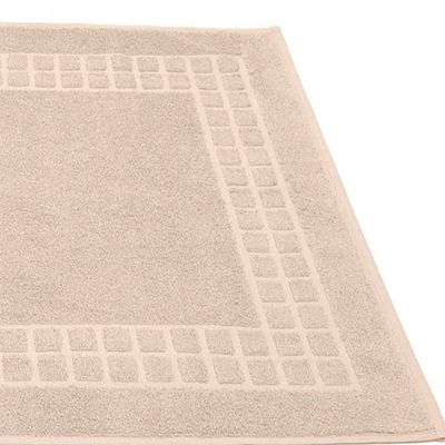 Toalha Piso Buettner Felpudo 100% Algodão Domus 50cmx80cm Palha