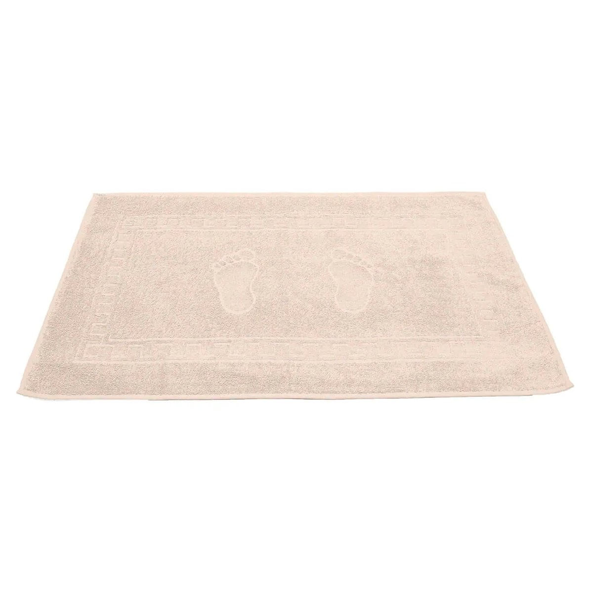 Toalha Piso Buettner Felpudo 100% Algodão Pezinhos 45cmx70cm Palha
