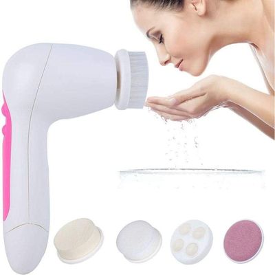 Massageador Limpeza Facial 5 Em 1 Esfoliante Facial