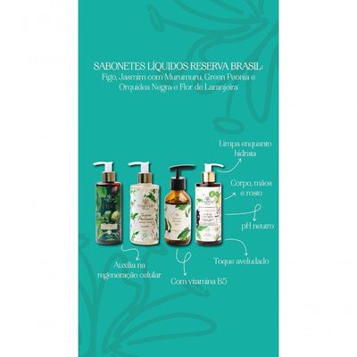 Sabonete Líquido Vegano Figo 250ml
