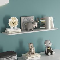 Prateleira Flutuante Quarto Infantil Com Suporte Invisível 91x20cm Yara Branco - Lumil