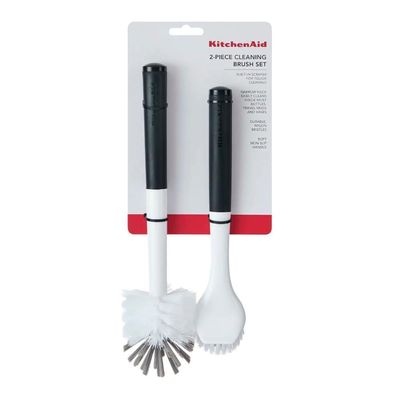 Kit 2 Escovas Limpeza Louça Garrafa Multiuso Kitchenaid