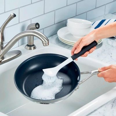 Kit 2 Escovas Limpeza Louça Garrafa Multiuso Kitchenaid