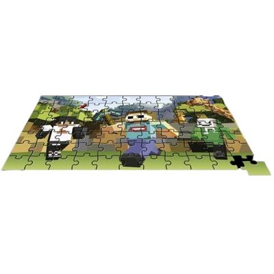 Quebra-cabeça Craftmania 60 Peças Minecraft Algazarra
