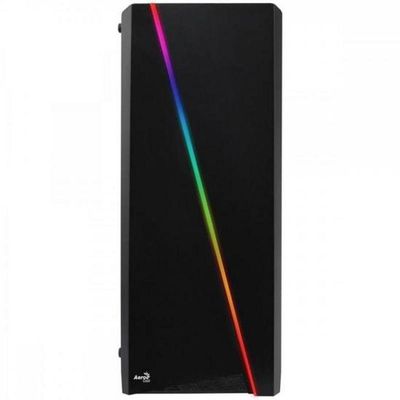 Gabinete Gamer Aerocool Cylon Preto Rgb Lateral Acrílico