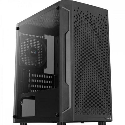 Gabinete Gamer Aerocool Trinity Mini Preto Lateral Vidro