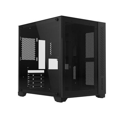 Gabinete Gamer Forcefield Black Vulcan - Frontal E...