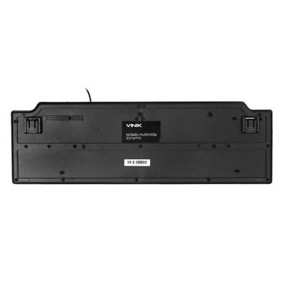 Teclado Usb Multimidia Dynamic 12 Teclas Multimidia Abnt2