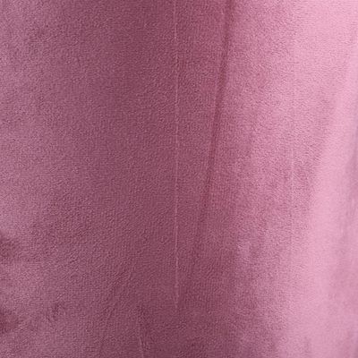Puff Redondo 35cm Suede Soho Cazza Rosa