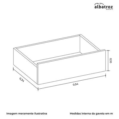 Cômoda Xangai 2 Portas E 6 Gavetas Cinamomo - Móveis Albatroz Cinamomo