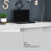 Escrivaninha 1 Porta E 1 Gaveta Vitória Branco