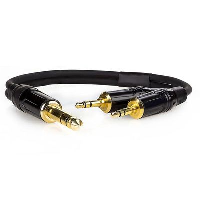 Cabo P10 Estereo - Macho Para 2 P2 Macho Estereo - 50 Cm