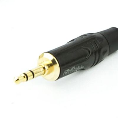Cabo P2 90° Estereo - Para P2 Profissional Estereo - 30 Cm