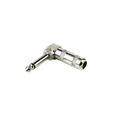 Plug Conector P10 90 Graus Mono