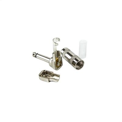 Plug Conector P10 90 Graus Mono
