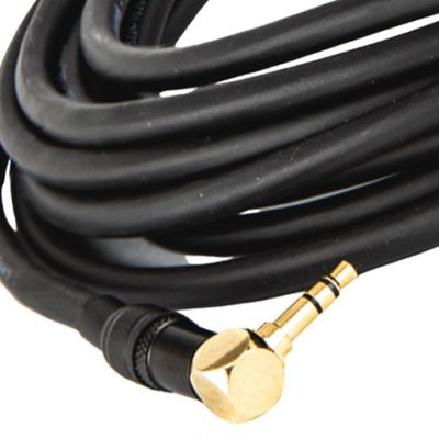 Cabo Adaptador P2 Estereo 90° Para P10 Estereo - 50 Cm
