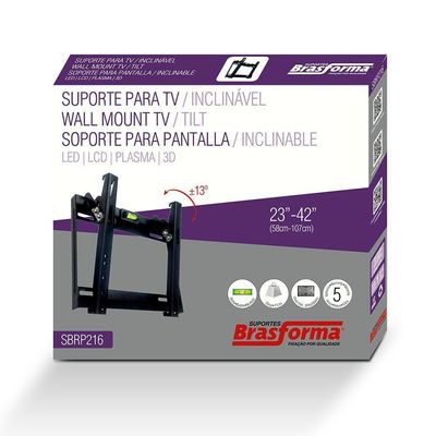 Suporte Ajustável Para Tv De Led, Lcd De 23 A 42