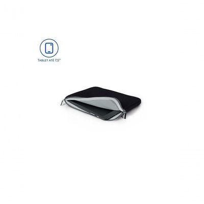 Case Neoprene Preta Para Tablet Ate 7.5" - Bo441
