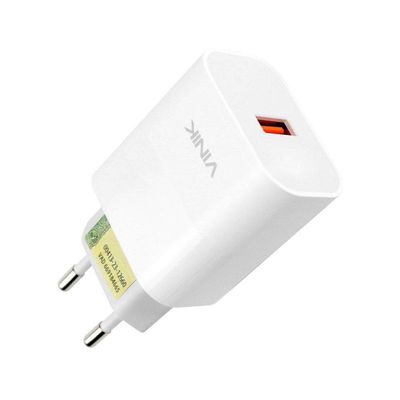 Carregador De Parede 20w Com 1 Saida Usb 12v 1.67a Quick