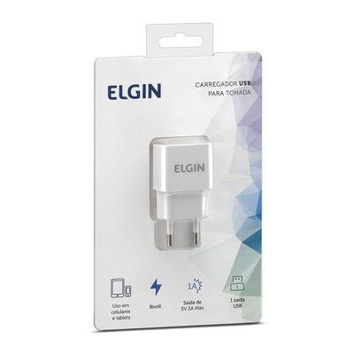 Carregador Tomada Com 1 Saida Usb