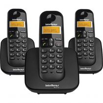 Telefone Sem Fio C/ Identificador De Chamadas + 2 Ramais Ts3113 Preto 4123103