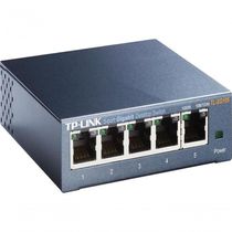 Switch 5 Portas Gigabit De Mesa 10-100-1000 Tl-sg105 Smb