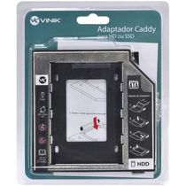 Adaptador Caddy Para Hd Ou Ssd Gaveta Dvd Notebook Sata
