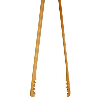 Kit Com 2 Pegadores Culinários Multiuso Em Bambu 36cm E 22cm