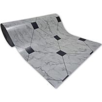 Passadeira Em Manta Vinilico Similar Laminado 0,50x5,00 Marmore Carrara