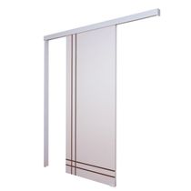Porta De Correr Branco Prime Frisada F06 210x70