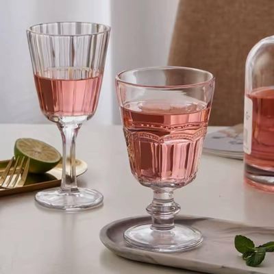 Jogo 2 Taça De Vidro Para água Suco Refrigerante Belle Epoque 225ml Lyor