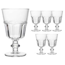 Jogo 6 Taça De Vidro Para água Suco Refrigerante Belle Epoque 225ml Lyor